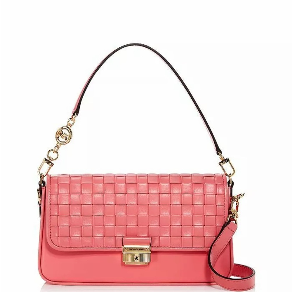 MICHAEL Michael Kors Bradshaw Small Leather Convertible Shoulder Bag